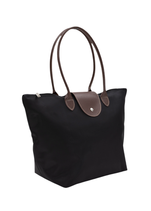 Diana Foldable Tote- Black