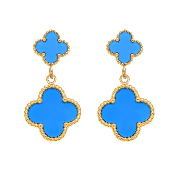 Ace Earring- Blue