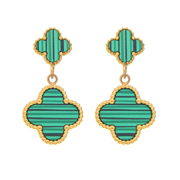 Ace Earring- Green