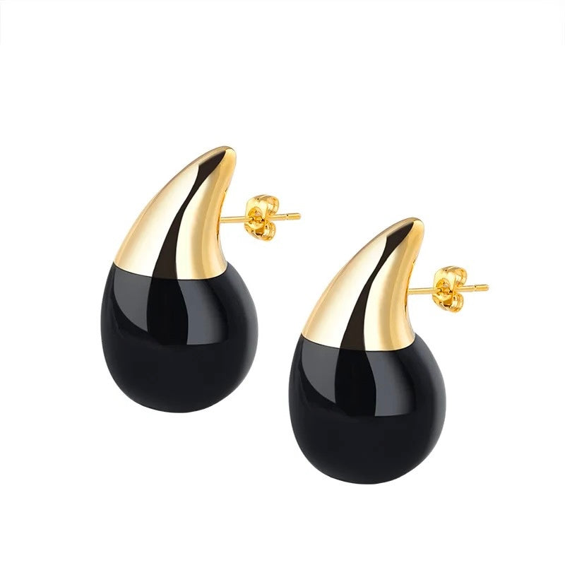 Aaliyah Earring- Black