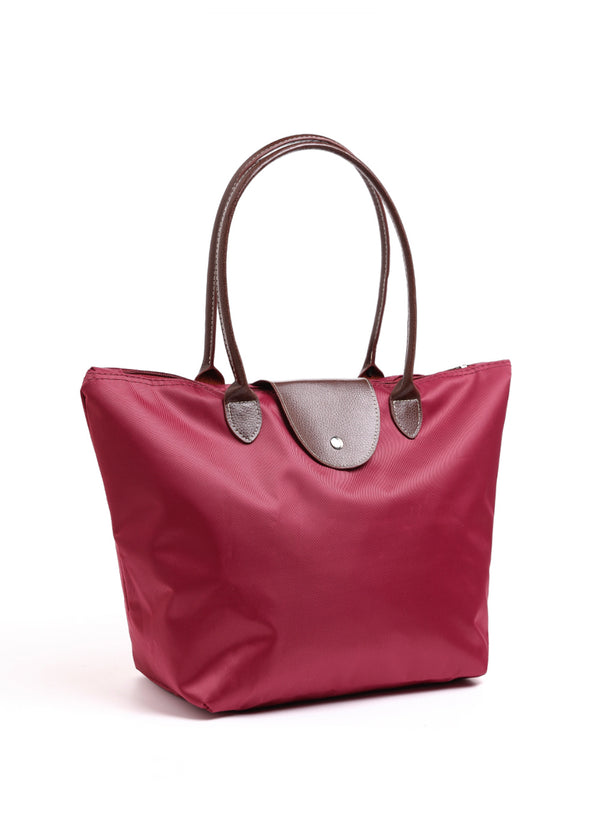 Diana Foldable Tote- Red