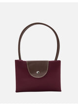 Diana Foldable Tote - Burgundy