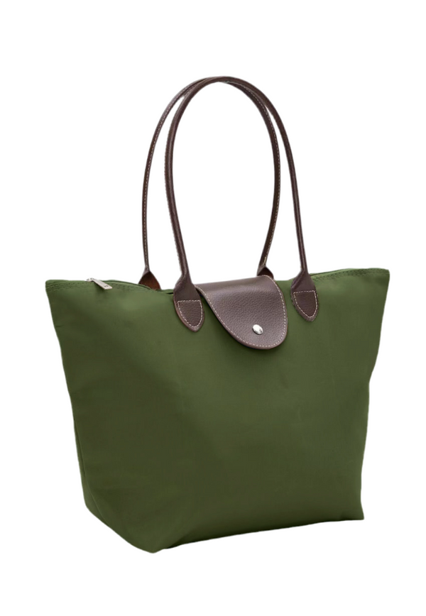 Diana Foldable Tote- Green