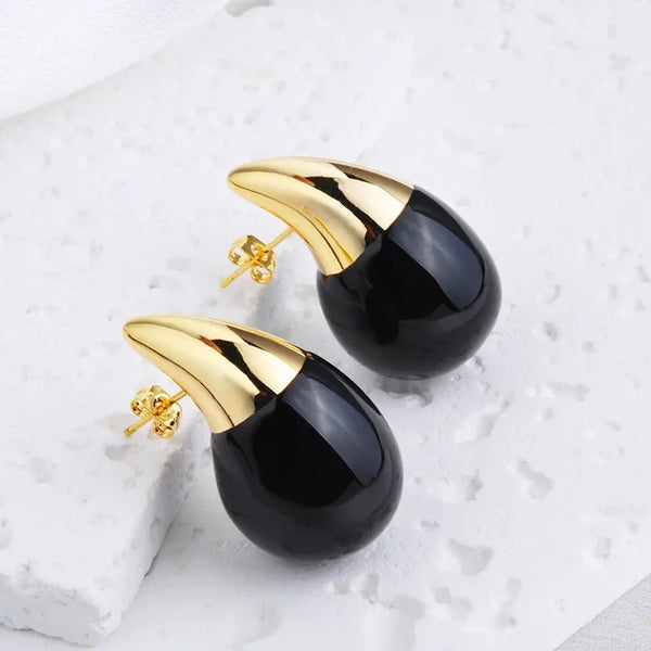 Aaliyah Earring- Black