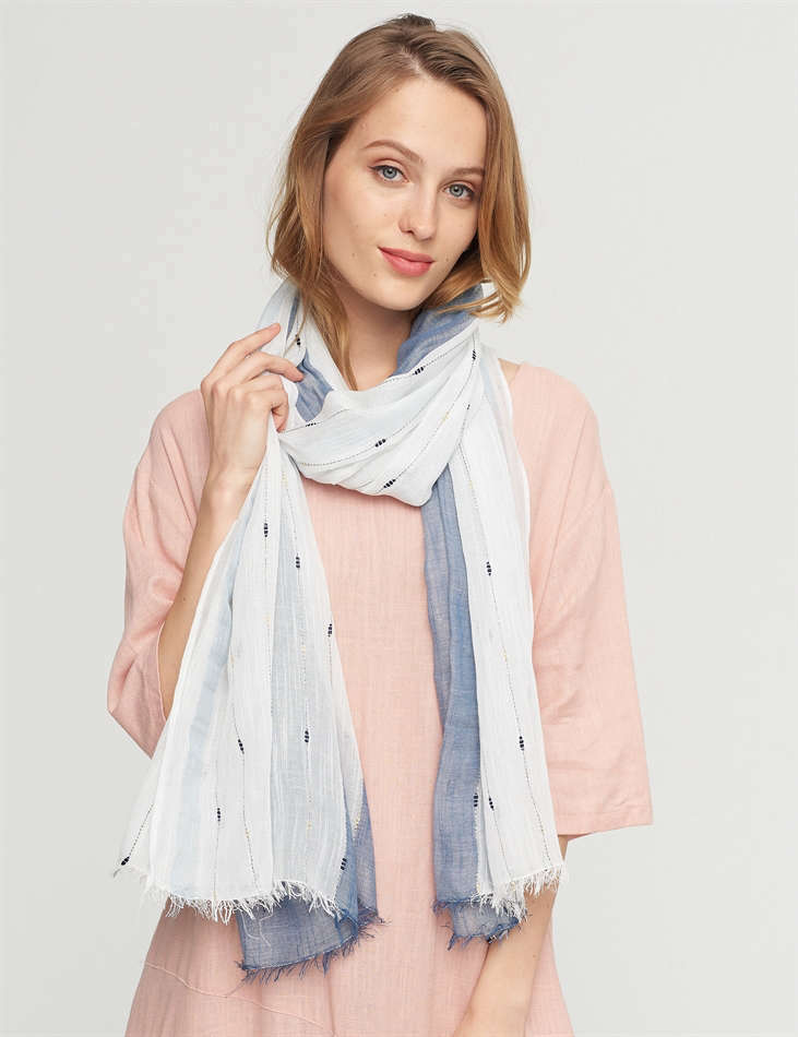 Karis Scarf- Navy