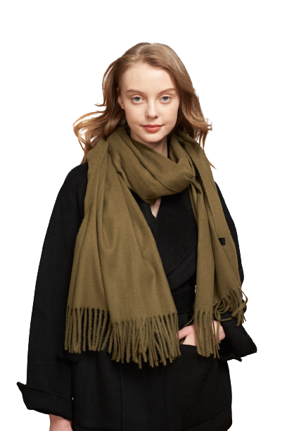 Pansy Scarf- Green