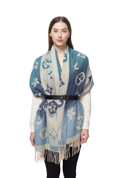 Papina Scarf- Blue
