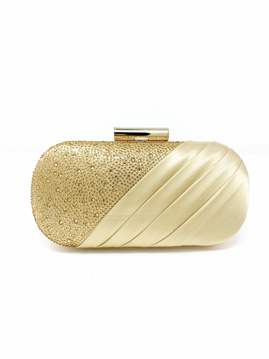 Gold Madeline Clutch