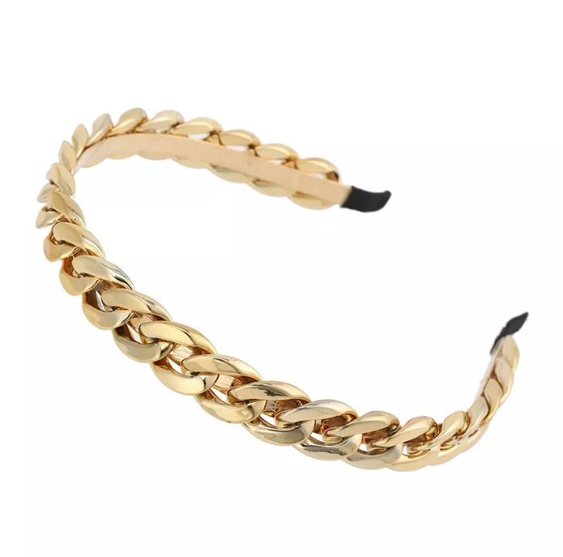 Faiz Headband- Gold