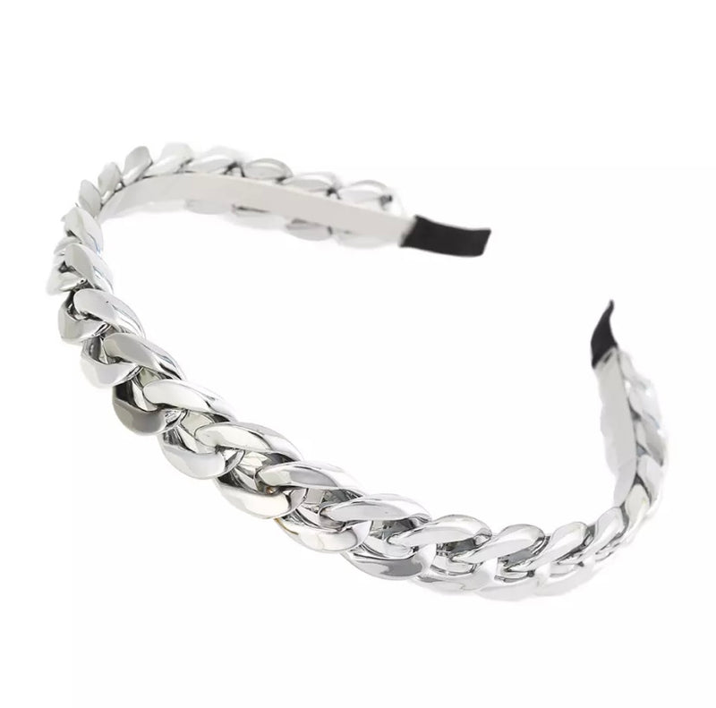Faiz Headband- Silver