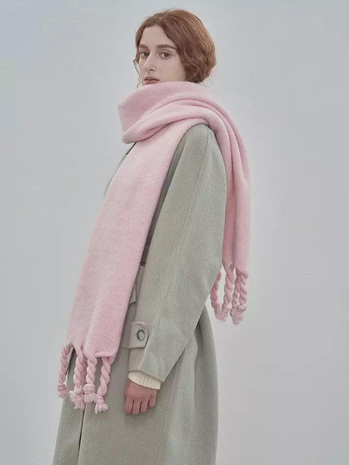 Richelle Blanket Scarf- Pink