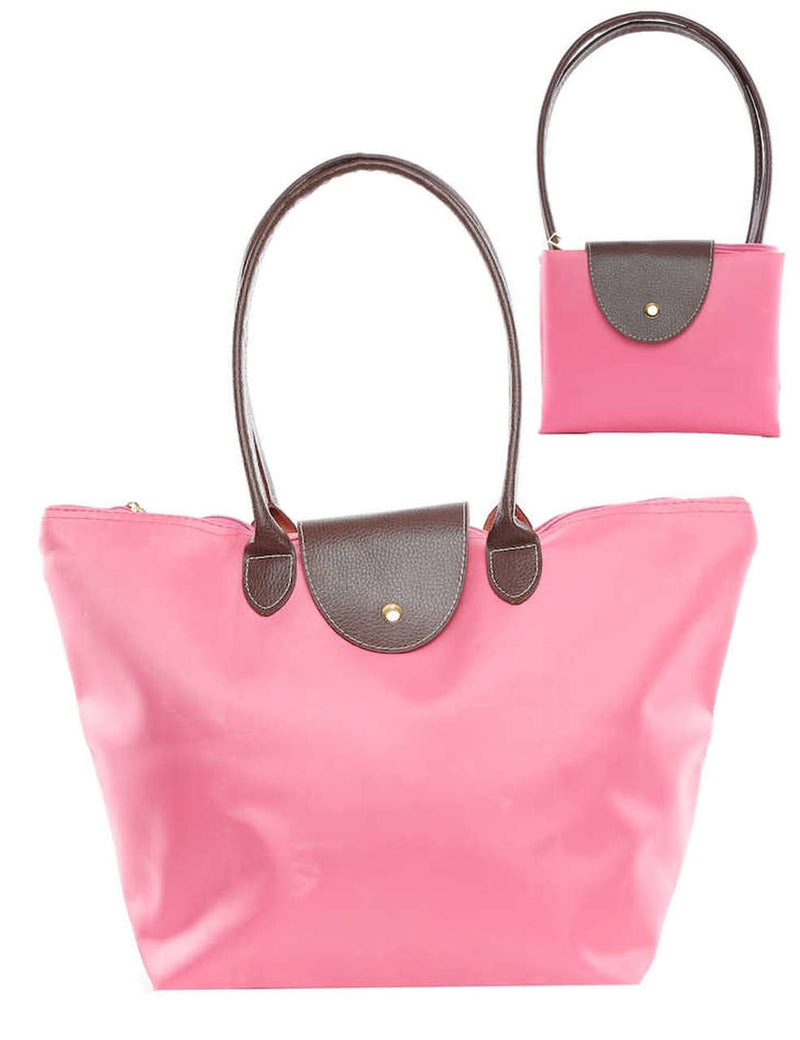 Diana Foldable Tote- Pink