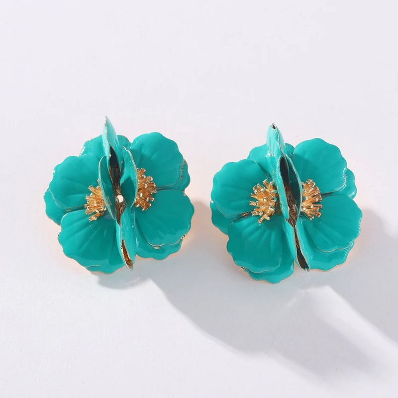 Daisy Earring- Turquoise