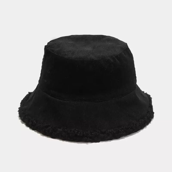 Rylan Teddy Hat- Black