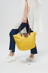 Diana Foldable Tote- Yellow