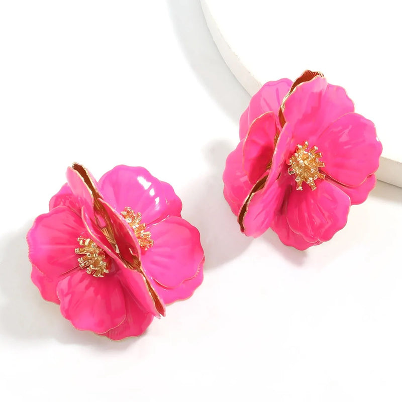 Daisy Earring- Pink