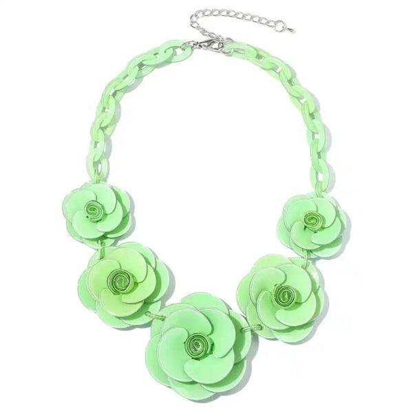 Mani Necklace- Green